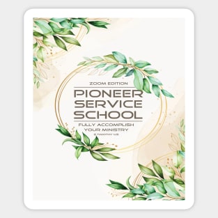 PIONEER SERVICE SCHOOL 2023 Sticker